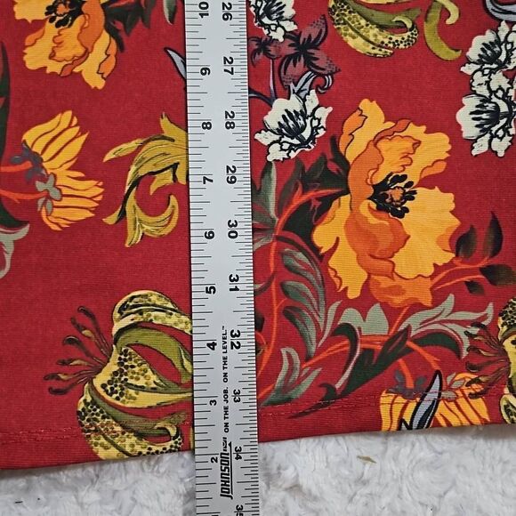 Zara Size Medium Trafaluc Floral Dress Autumn Fall Womens - Picture 3 of 7